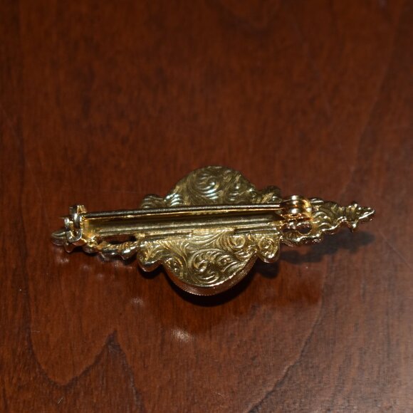 Vintage Avon Victorian Rose Brooch - Picture 4 of 4